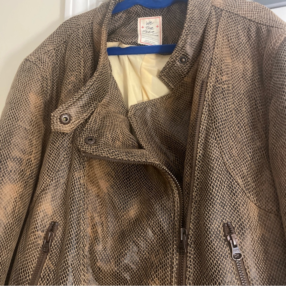 We The Free Vegan Leather Jacket bundle and save big! - Picture 2 of 9